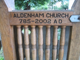 Aldenham church: 