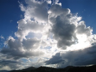 Clouds over Murwillumbah: