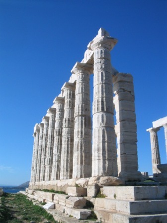 Doric columns: