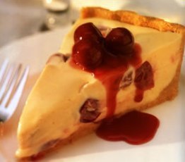 care for some cherry cheesecake: 