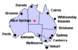 centre of Australia: