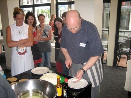 cheese sampling: 