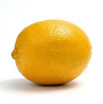 fresh lemon: