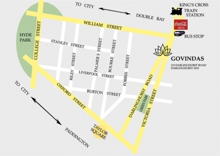 govinda's map: 