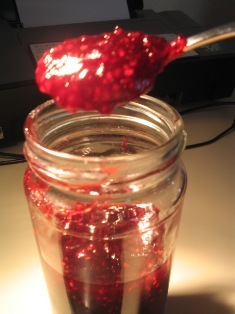 Homemade Raspberry Jam: