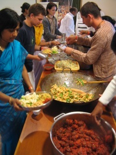 Lunch is served: 