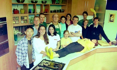 on the set of 'Cooking with Kurma': 