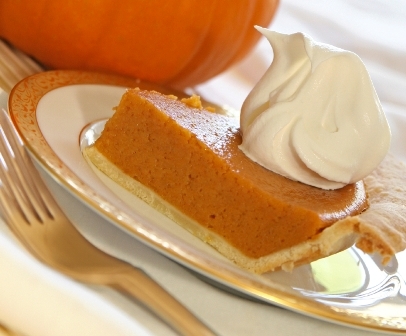 pumpkin pie: 