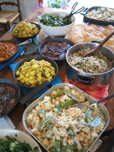 quite a spread: 