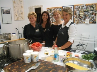 The gang at Aspenz: 