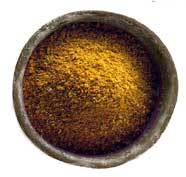 turmeric powder: 