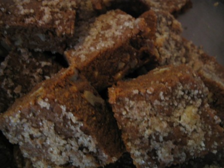 walnut and pecan burfi:
